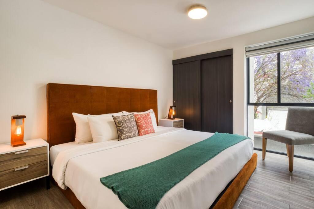 Mr W 2Br Cozy Apartment 103 Mexiko-Stadt Exterior foto